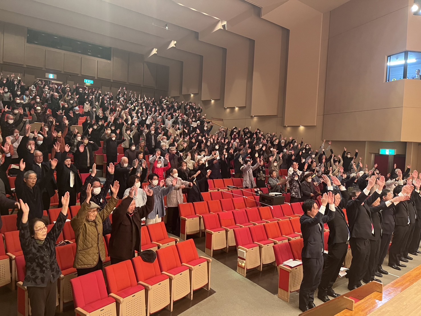 記念式典の様子